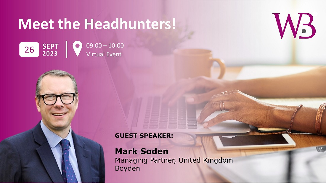 Women on Boards: Meet The Headhunters, Featuring Boyden’s Mark Soden ...