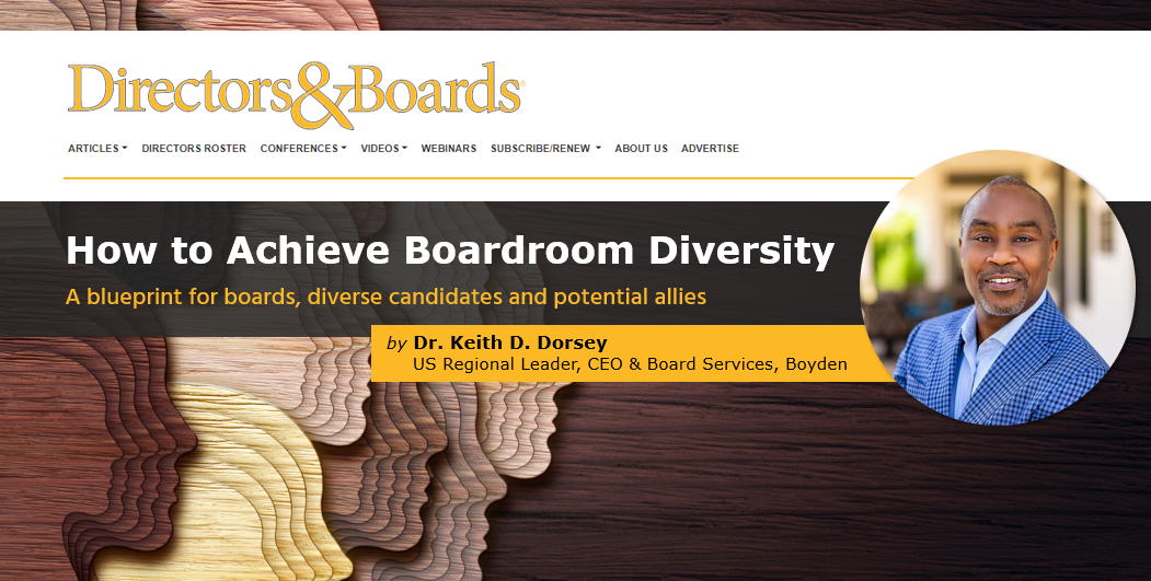 How To Achieve Boardroom Diversity - Executive Search - Boyden